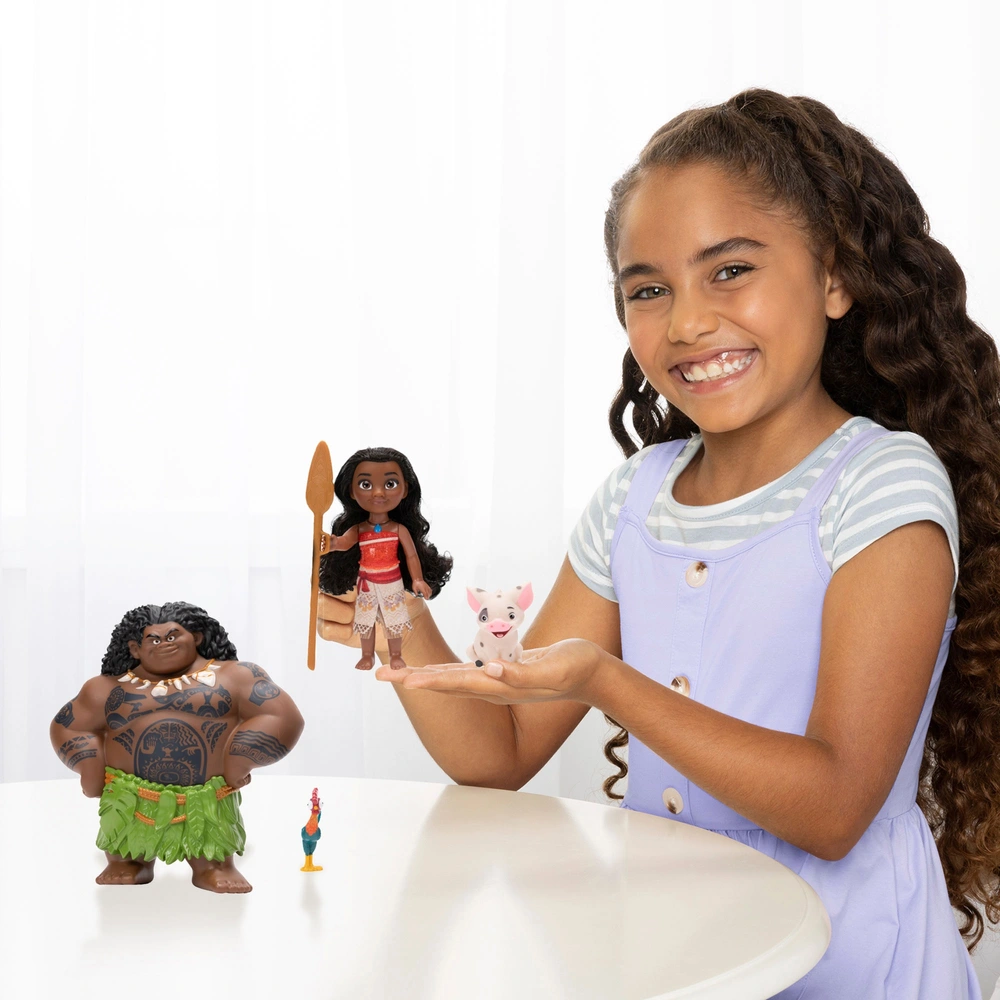 Disney Princess Dolls Petite Storytelling Deluxe Moana and Maui