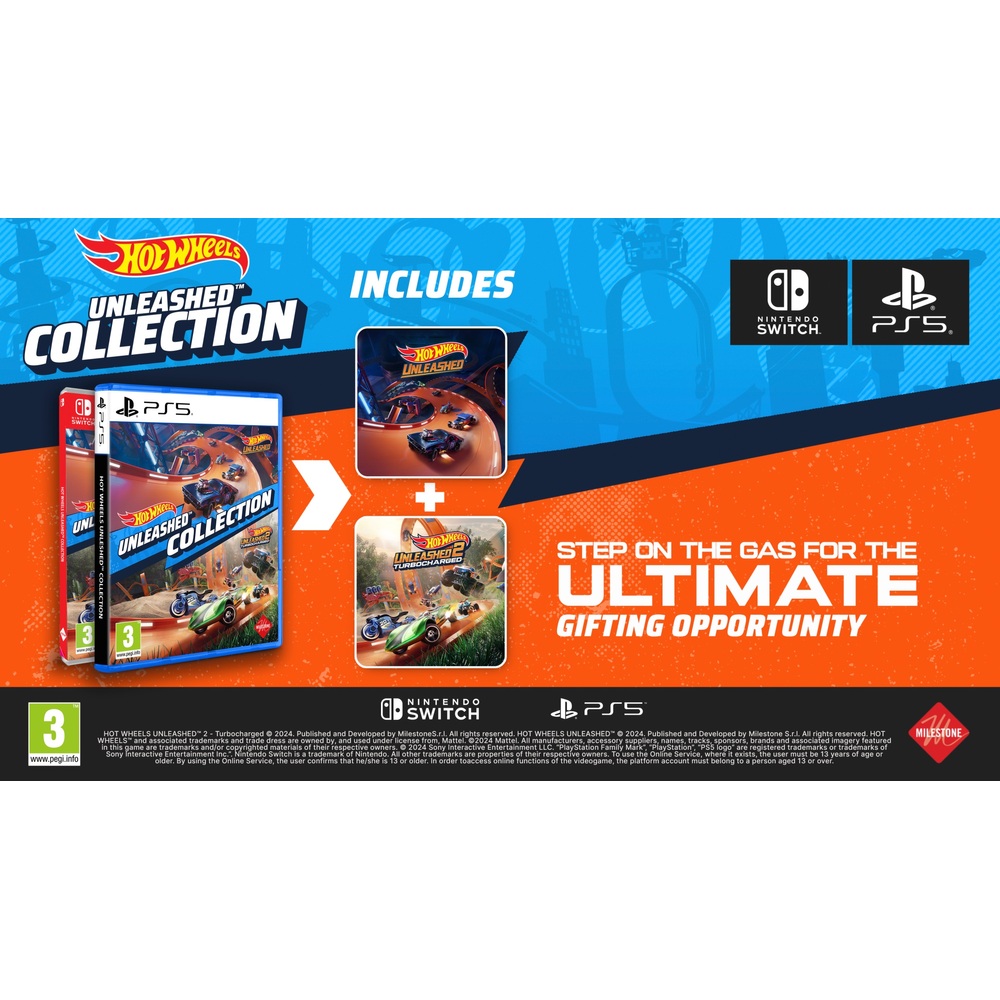 Hot Wheels Unleashed Collection Nintendo Switch | Smyths Toys UK