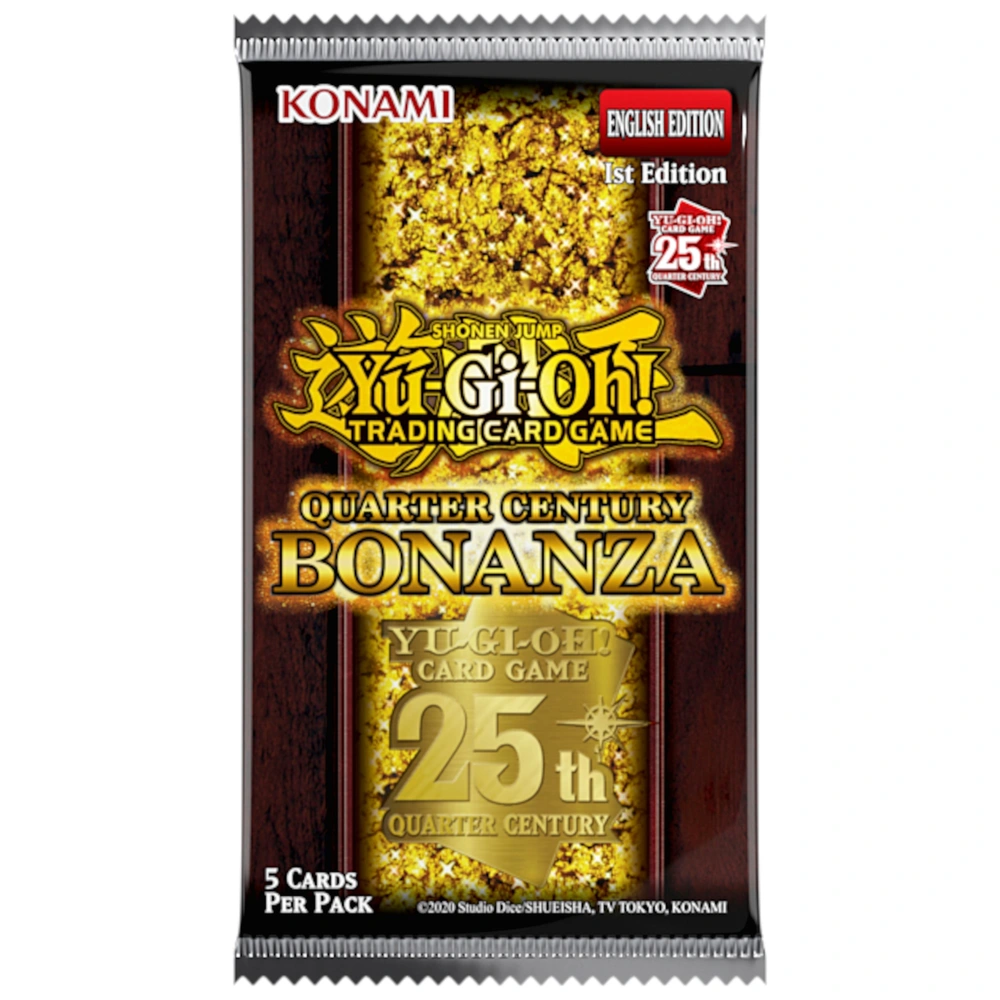 Yu-Gi-Oh! Cards Booster Pack 25th Anniversary Quarter Yu-Gi-Oh! Cards Booster Pack 25th Anniversary Quarter