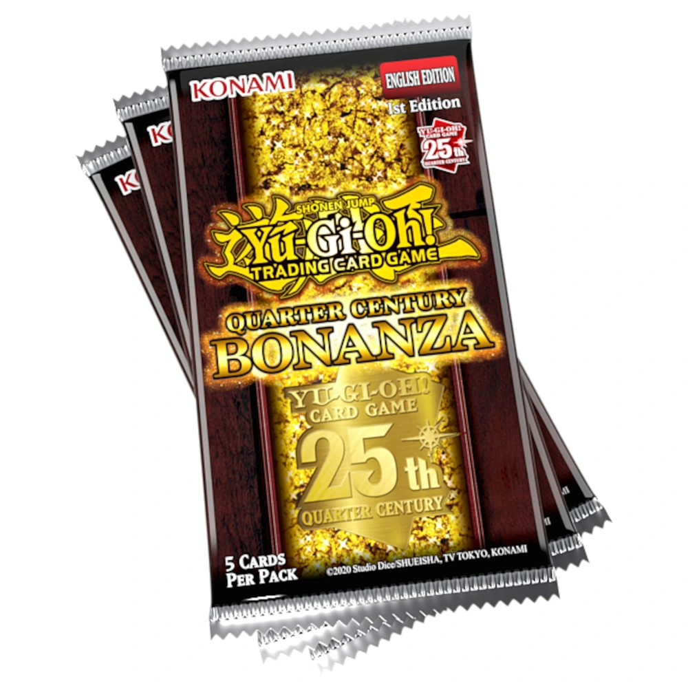 Yu-Gi-Oh! Cards Booster Pack 25th Anniversary Quarter Yu-Gi-Oh! Cards Booster Pack 25th Anniversary Quarter