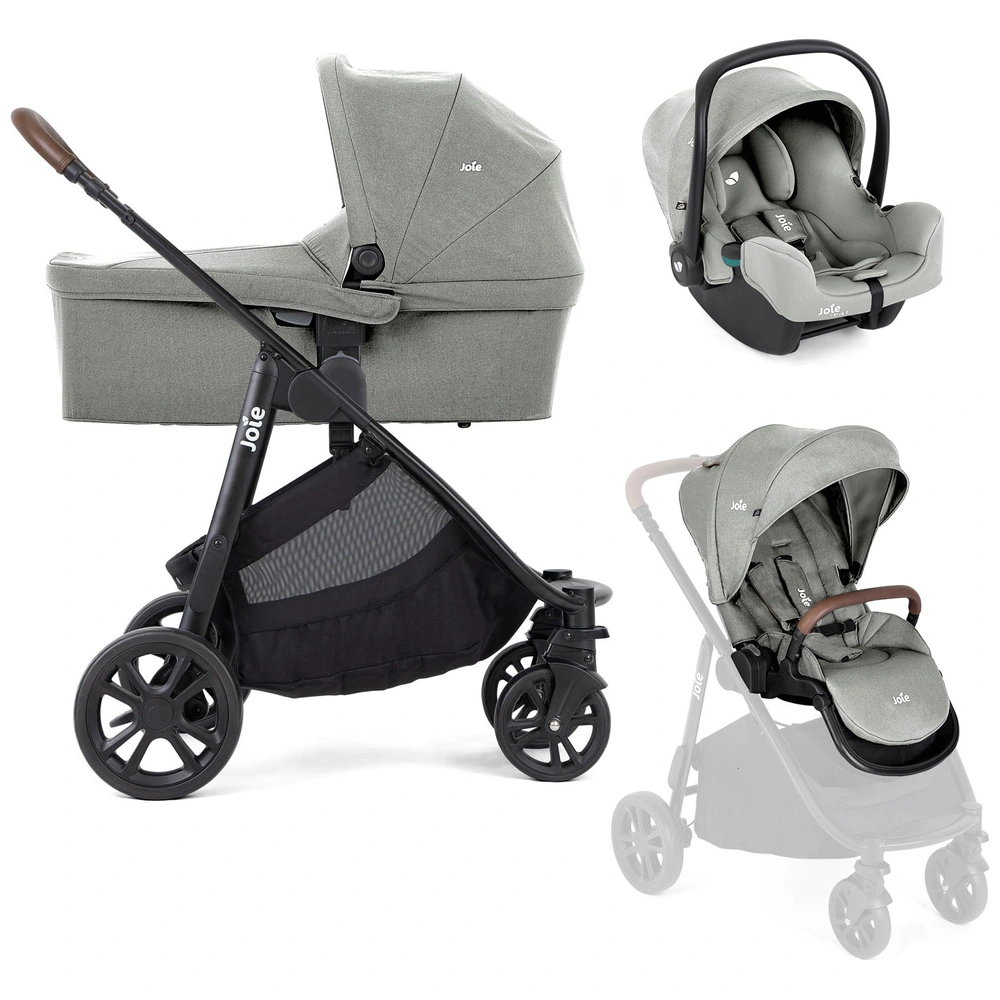Joie Versatrax E Trio Kinderwagen 3-in-1 Pebble grau | Smyths Toys  sterreich