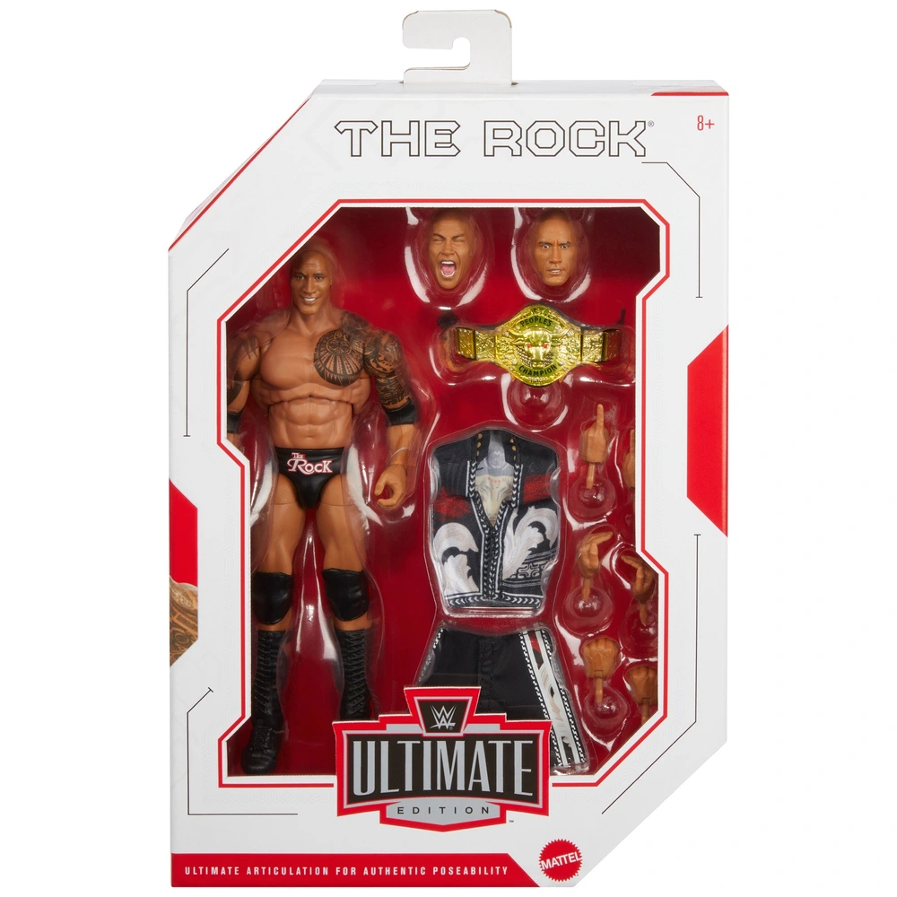 WWE Ultimate Edition Wrestling Figur Serie 25 The Rock