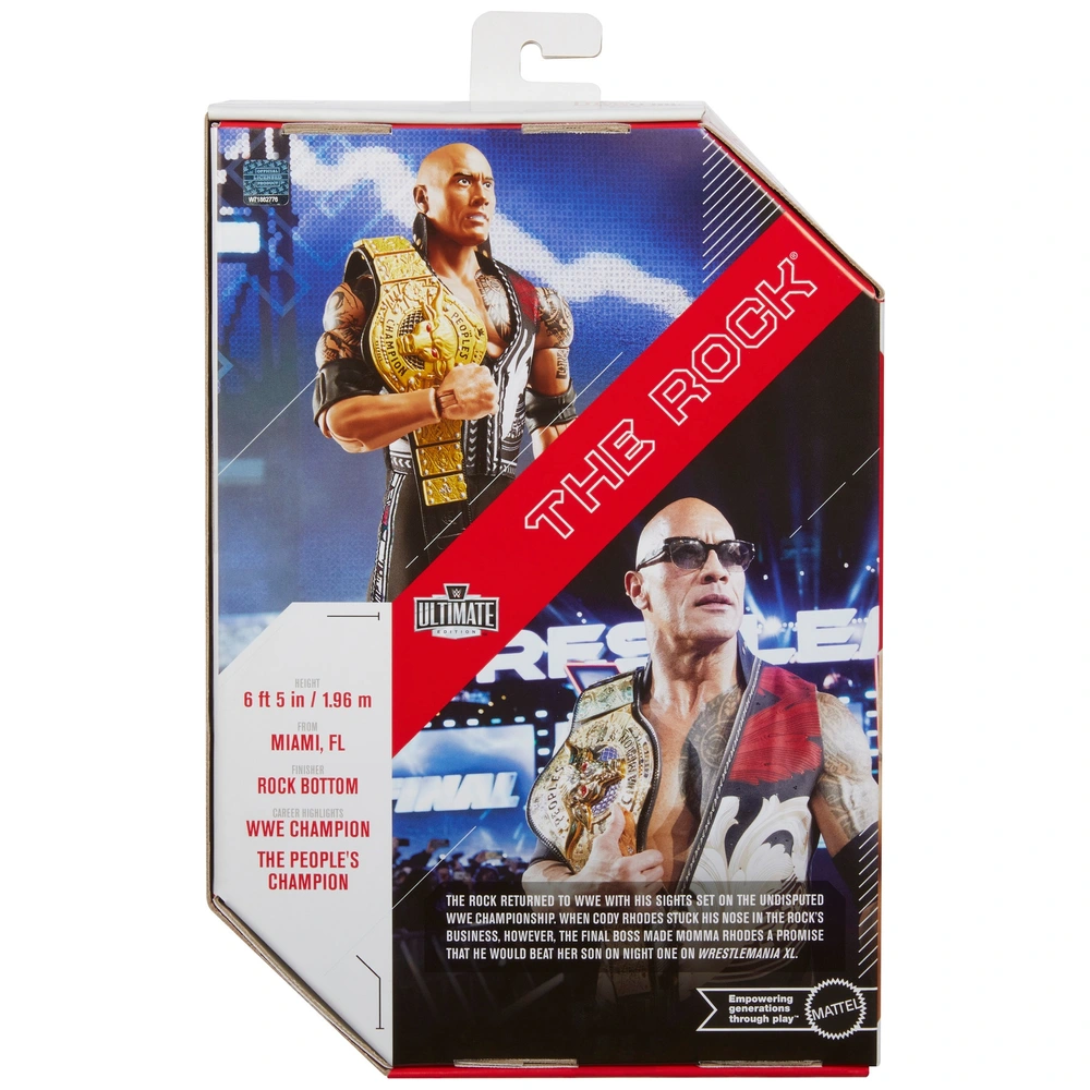 WWE Ultimate Edition Wrestling Figur Serie 25 The Rock