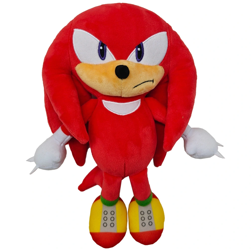 Sonic the Hedgehog Plush Knuckles 30cm Smyths Toys UK