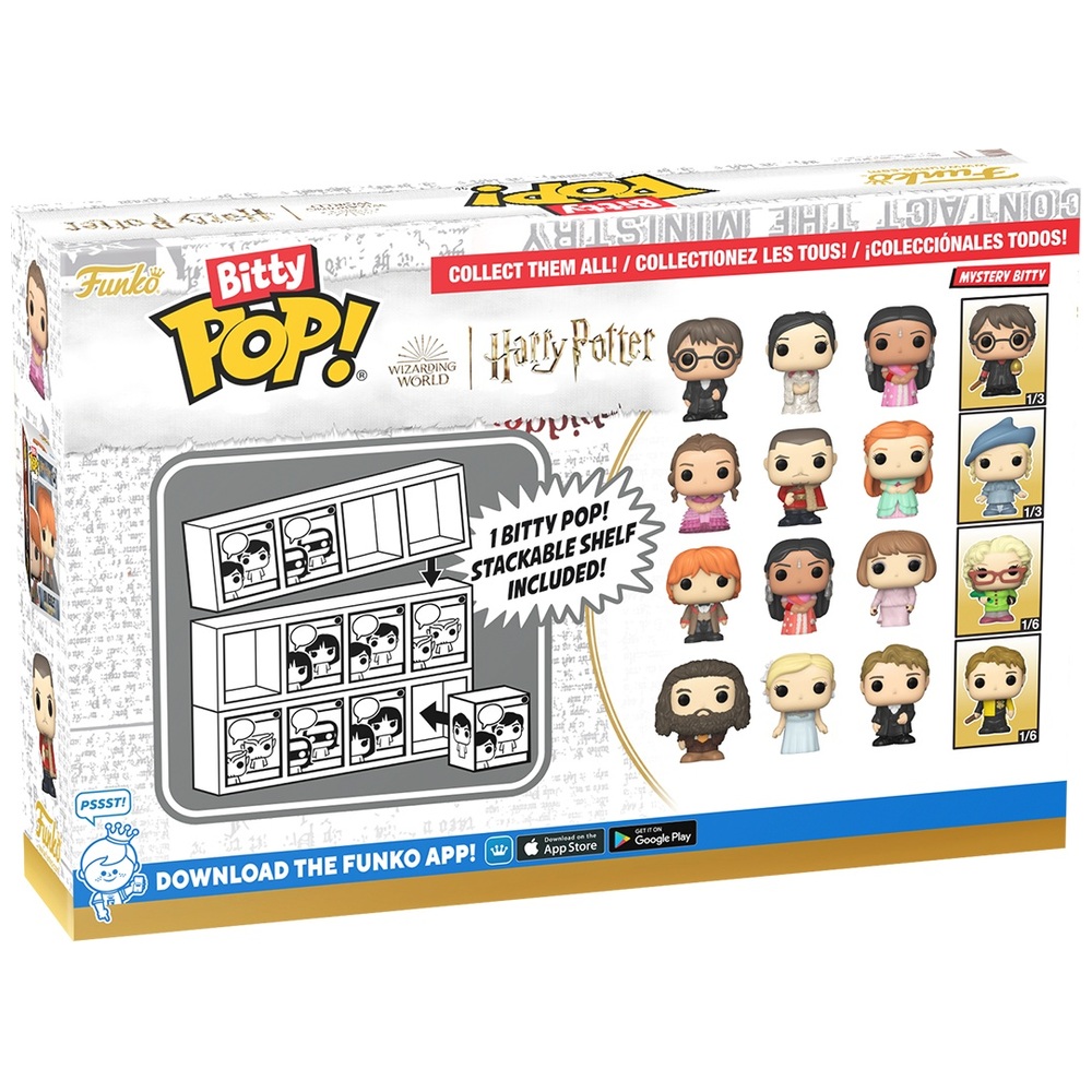 Funko Bitty POP! Harry Potter und der Feuerkelch Figuren Hagrid 4er Set
