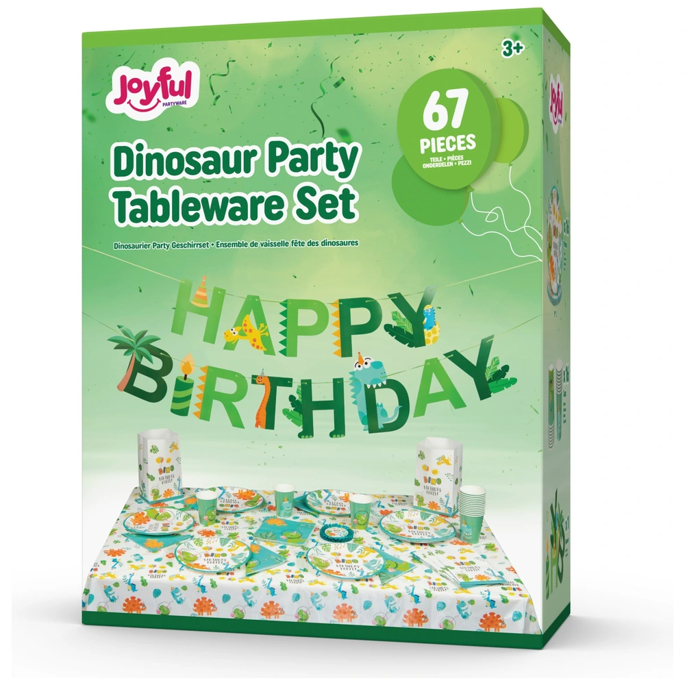 Pack Servilleta «Dino Happy Birthday» x20 unidades - Tienda de Deseos