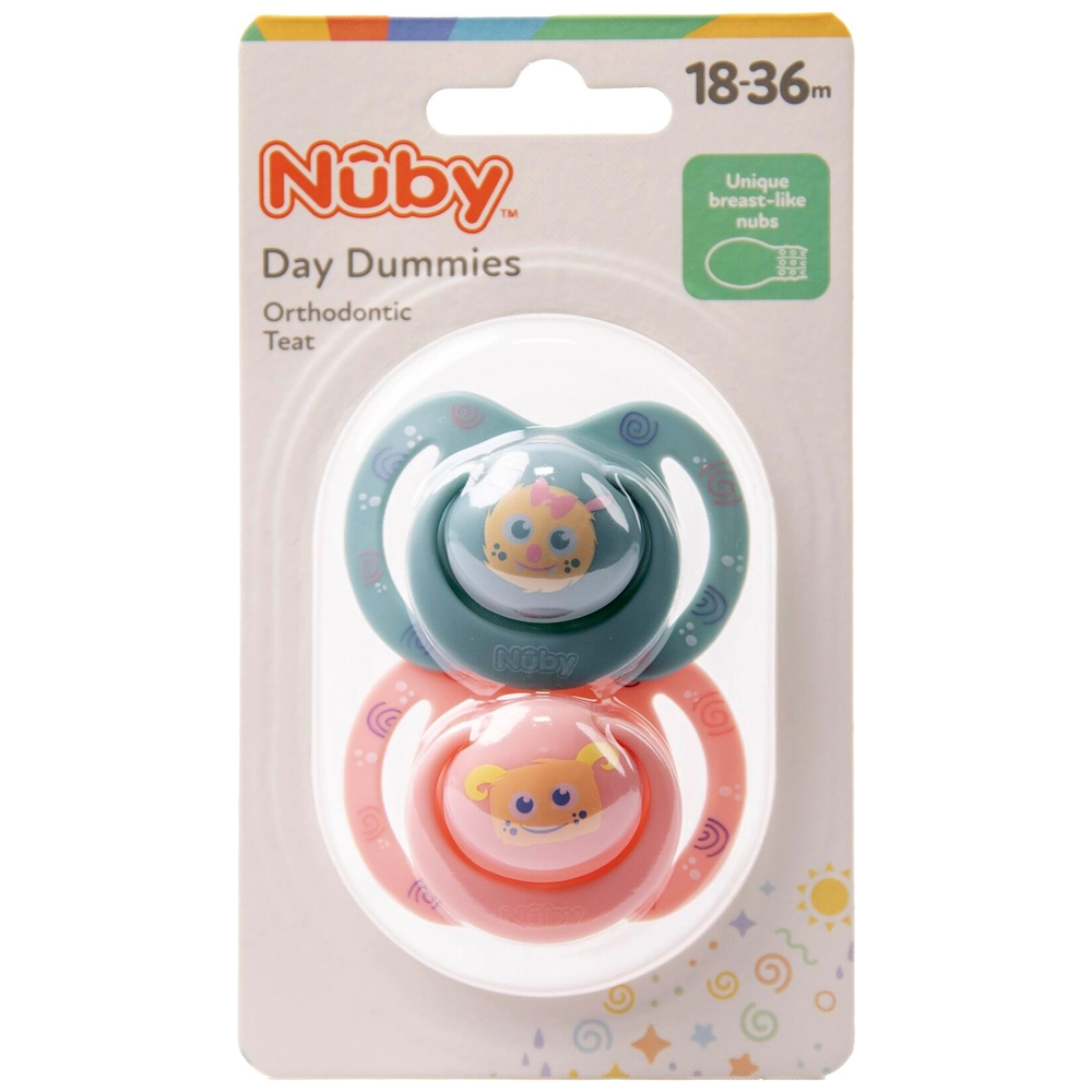Pacifier Nuby Teats 6m+ Buy Little Moments Oval Pacifier Glow In