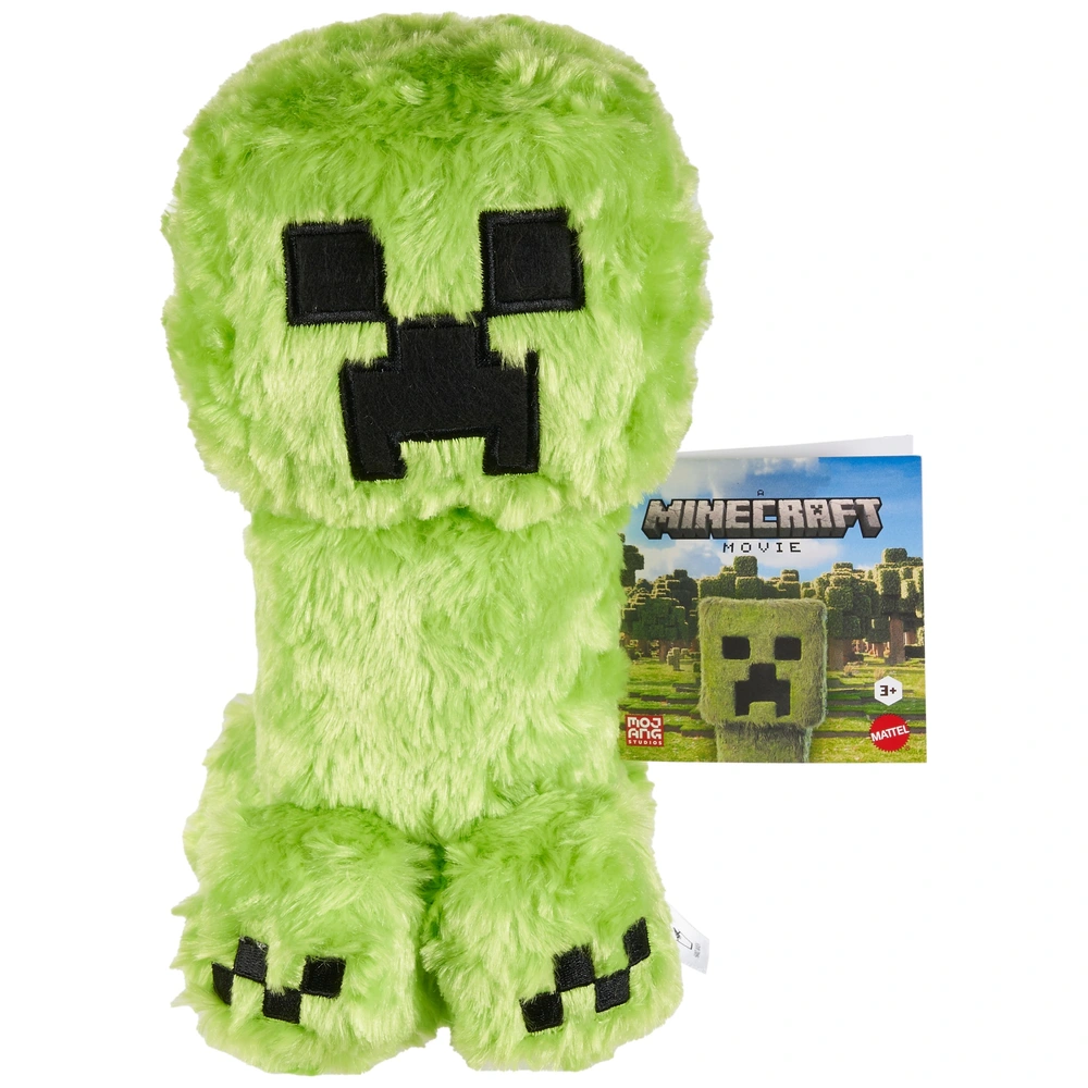 Minecraft Movie Plush Creeper 20cm Smyths Toys UK