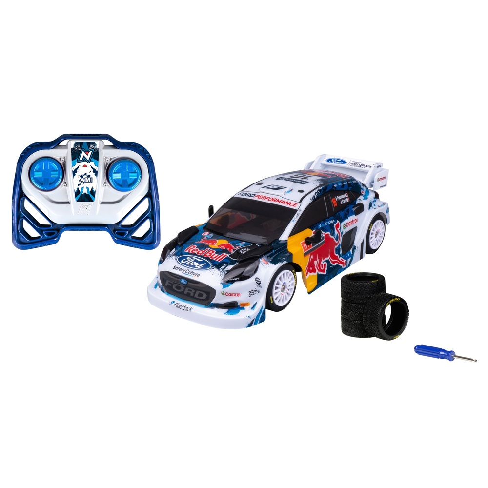 1:16 Nikko Red Bull Rally Series M-Sport Ford Radio Control Car - Rally ...