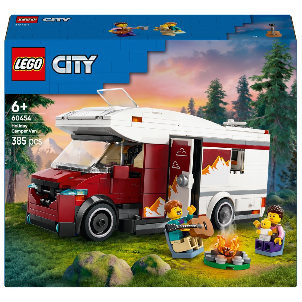 Lego city truck and camper online