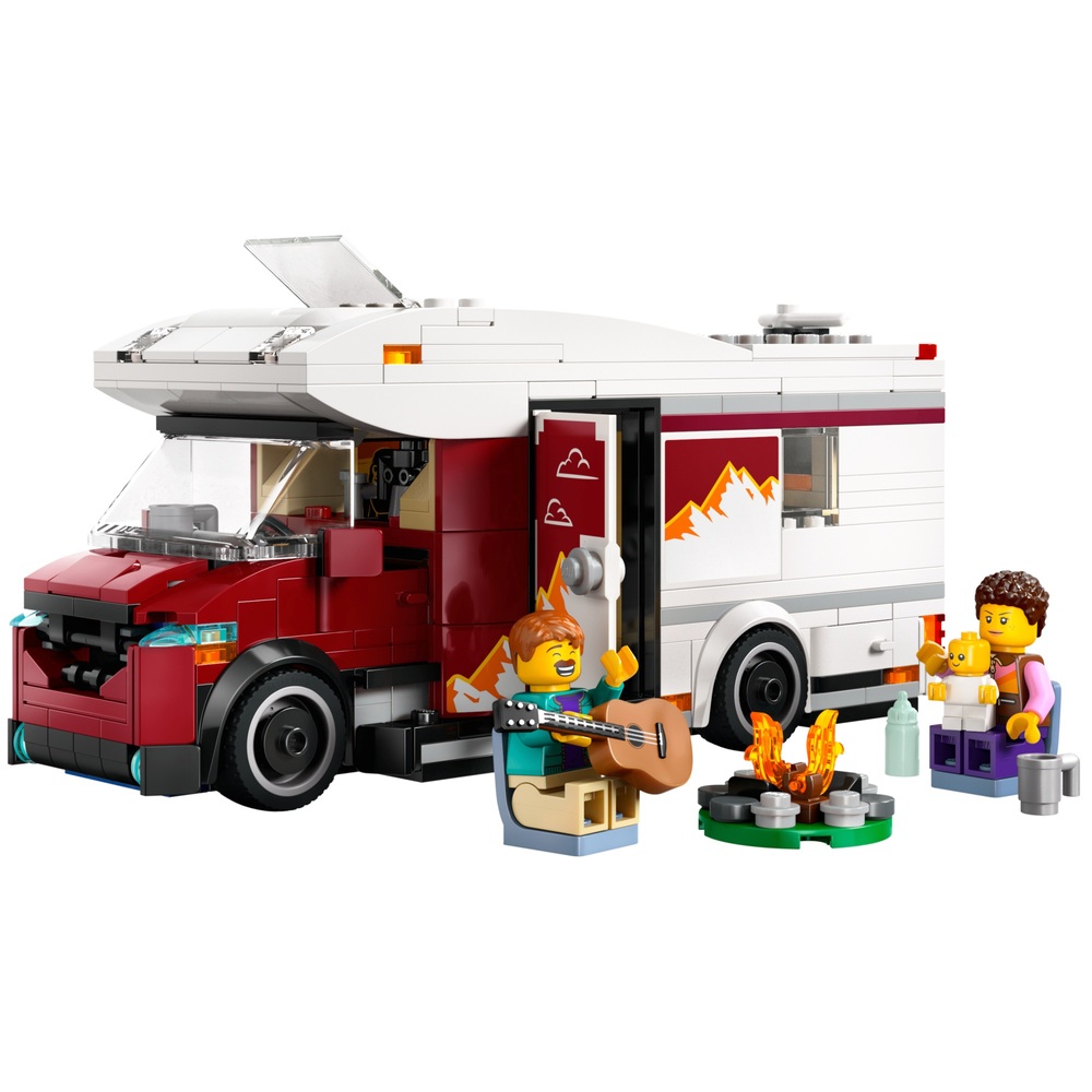 Lego city truck and camper online