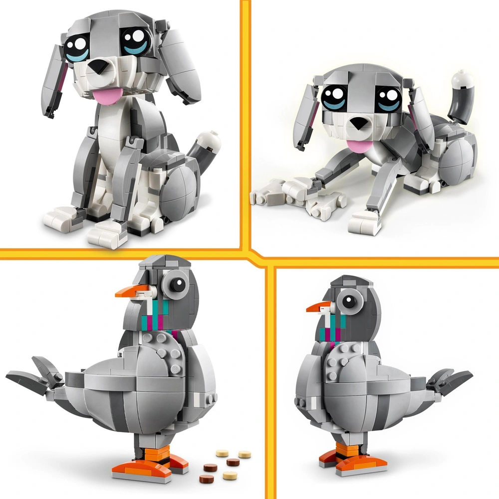LEGO Creator 31163 3-in-1 Playful Cat Set | Smyths Toys UK
