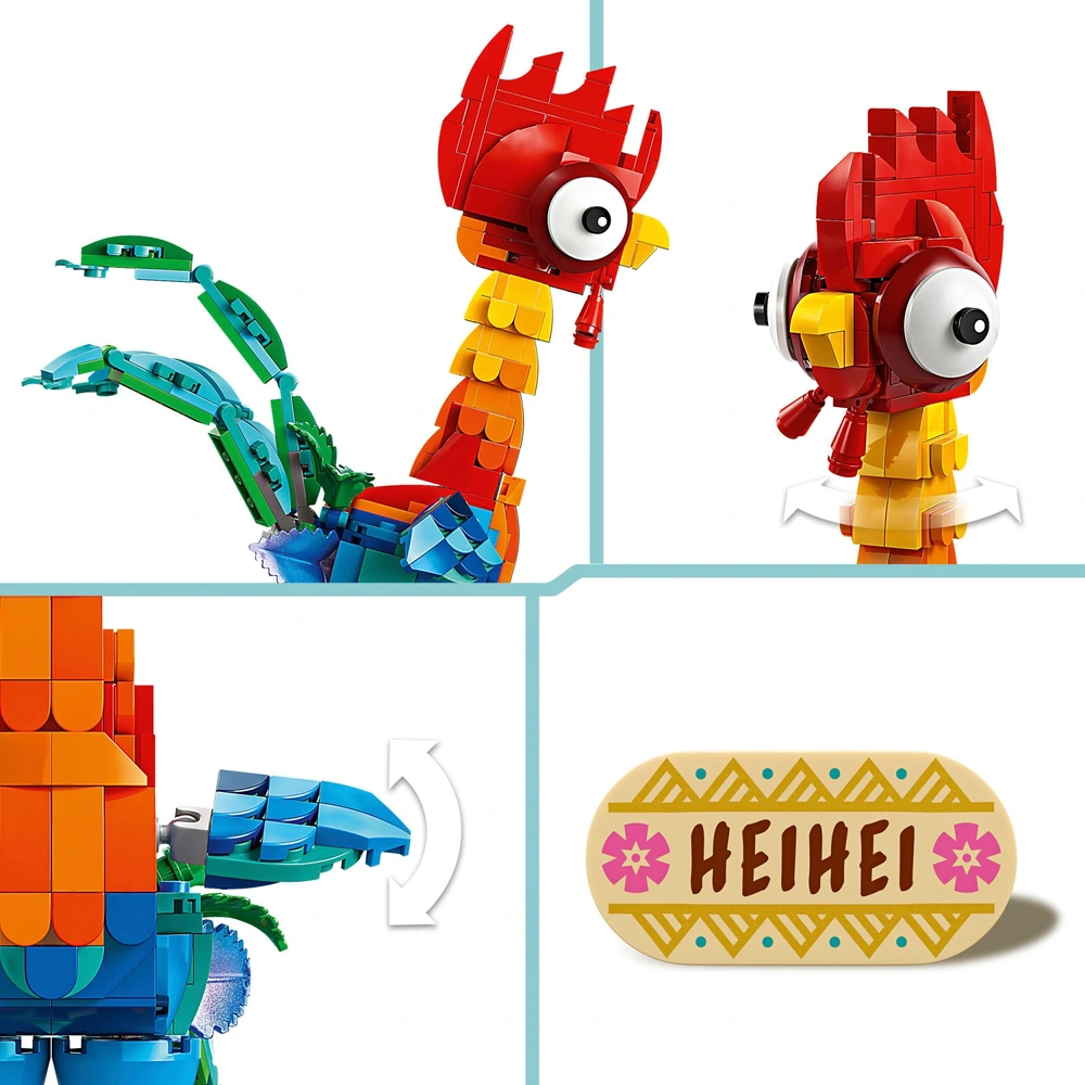 LEGO Disney 43272 Moana Heihei Set Smyths Toys UK