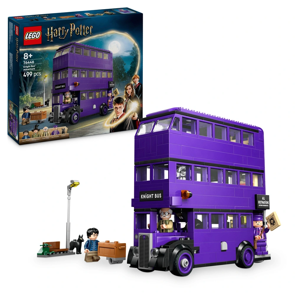 LEGO Harry Potter 76446 Knight Bus Adventure Set Smyths Toys UK