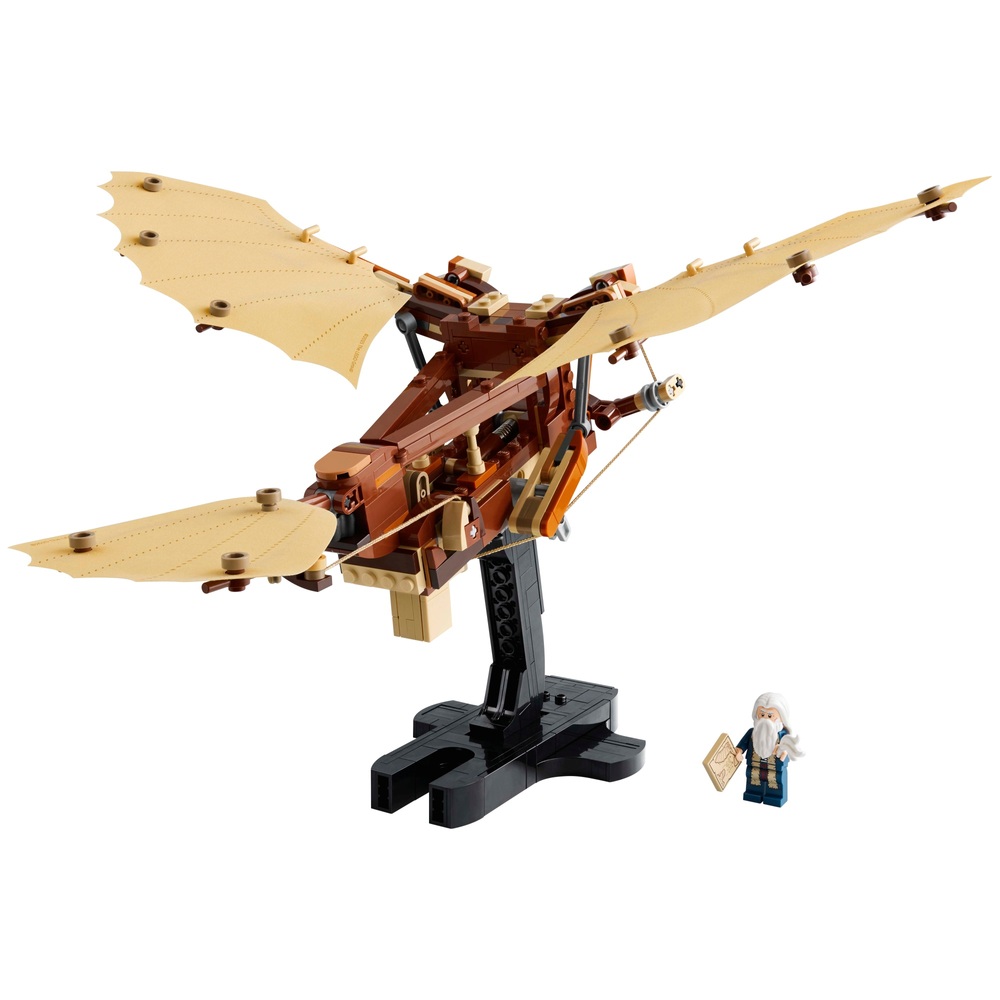 LEGO Icons 10363 Leonardo da Vinci's Flying Machine Set for Adults ...