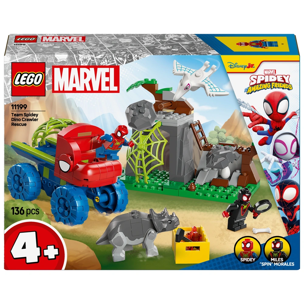 LEGO Marvel 11199 Spidey And His Amazing Friends Team Spidey Dino