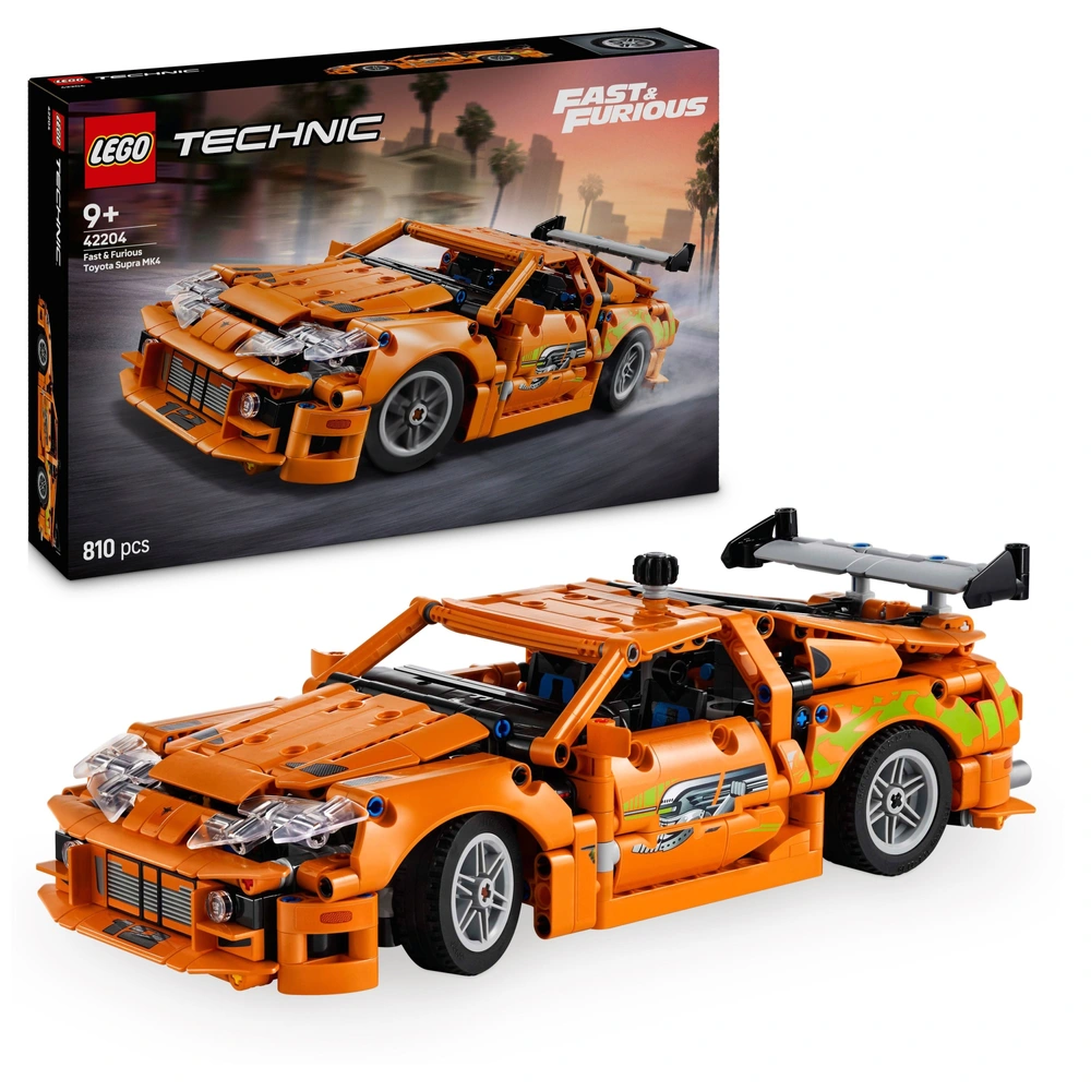 LEGO Technic 42204 Fast and Furious Toyota Supra MK4 Car Set