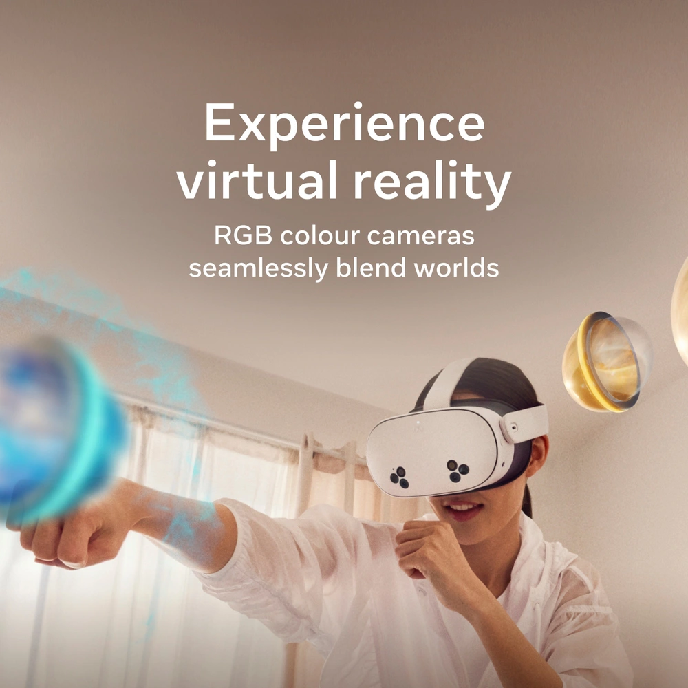 Meta Quest 3S 128GB All-In-One Virtual Reality Headset and