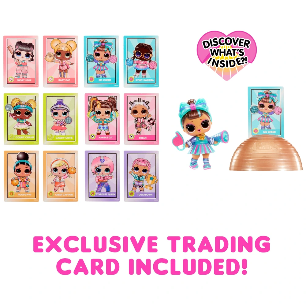 Poupée LOL Surprise Confetti Pop Série 3 – Short Stop – Originale Giochi Preziosi