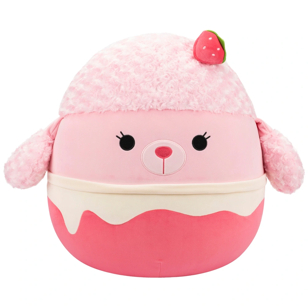 Original Squishmallows Plush Chloe the Strawberry Milkshake Poodle