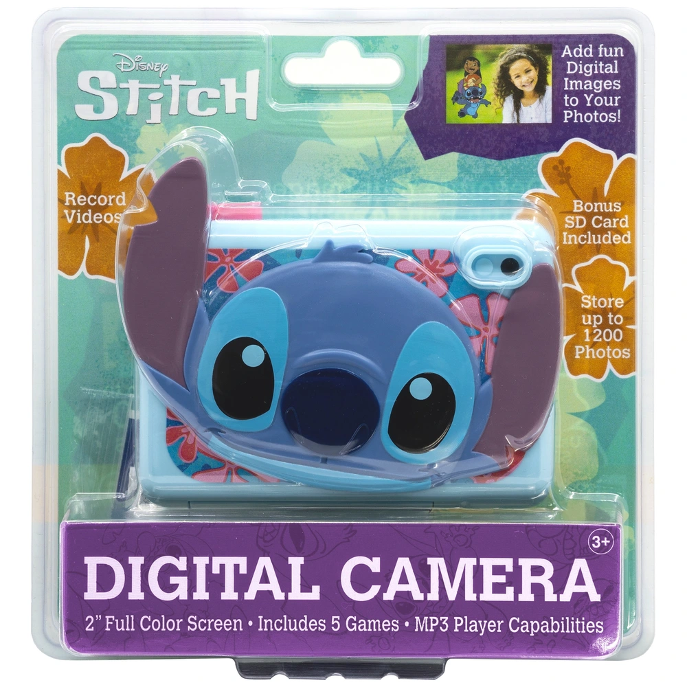 Disney Stitch Digital Camera Smyths Toys Ireland