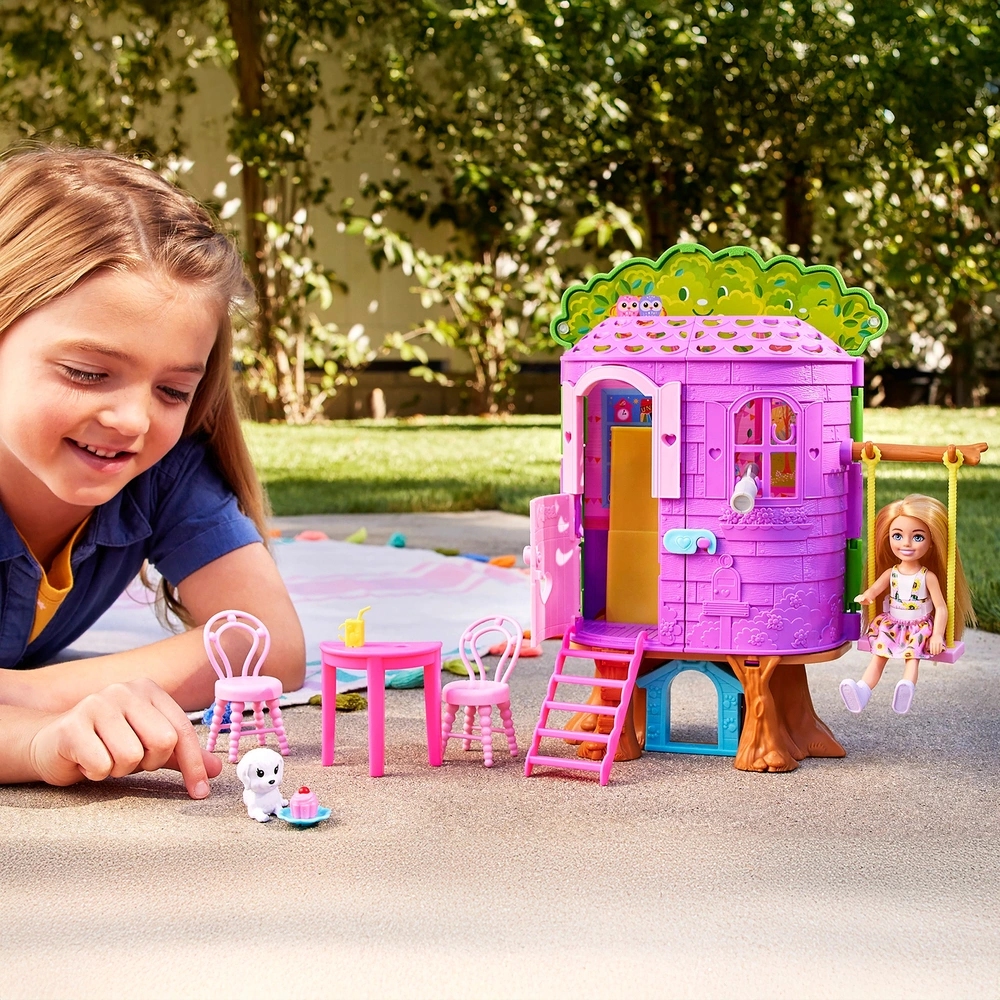 Barbie Chelsea Treehouse Playset Smyths Toys UK
