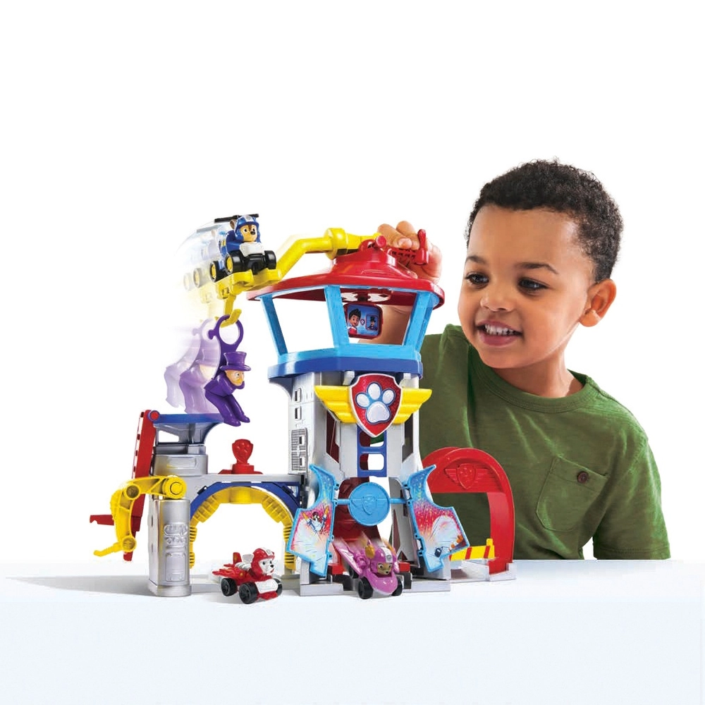 PAW Patrol Air Rescue Pup Squad Adventure Bay Airport Set Smyths