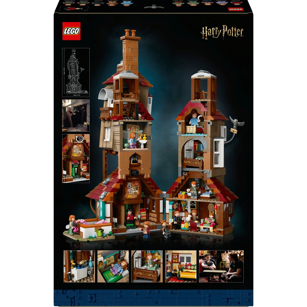 LEGO Harry Potter 76437 The Burrow Collectors' Edition Set for