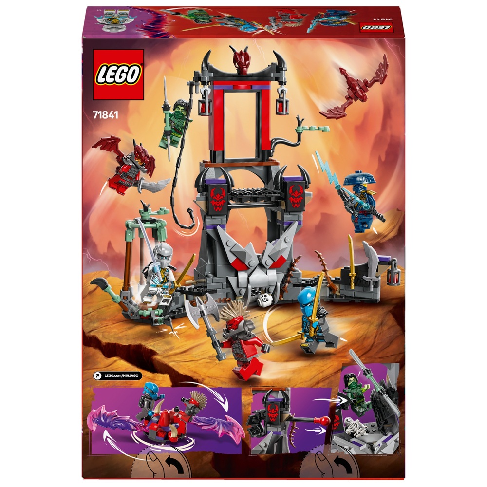 LEGO NINJAGO 71841 Dragonian Storm Village Set Smyths Toys UK
