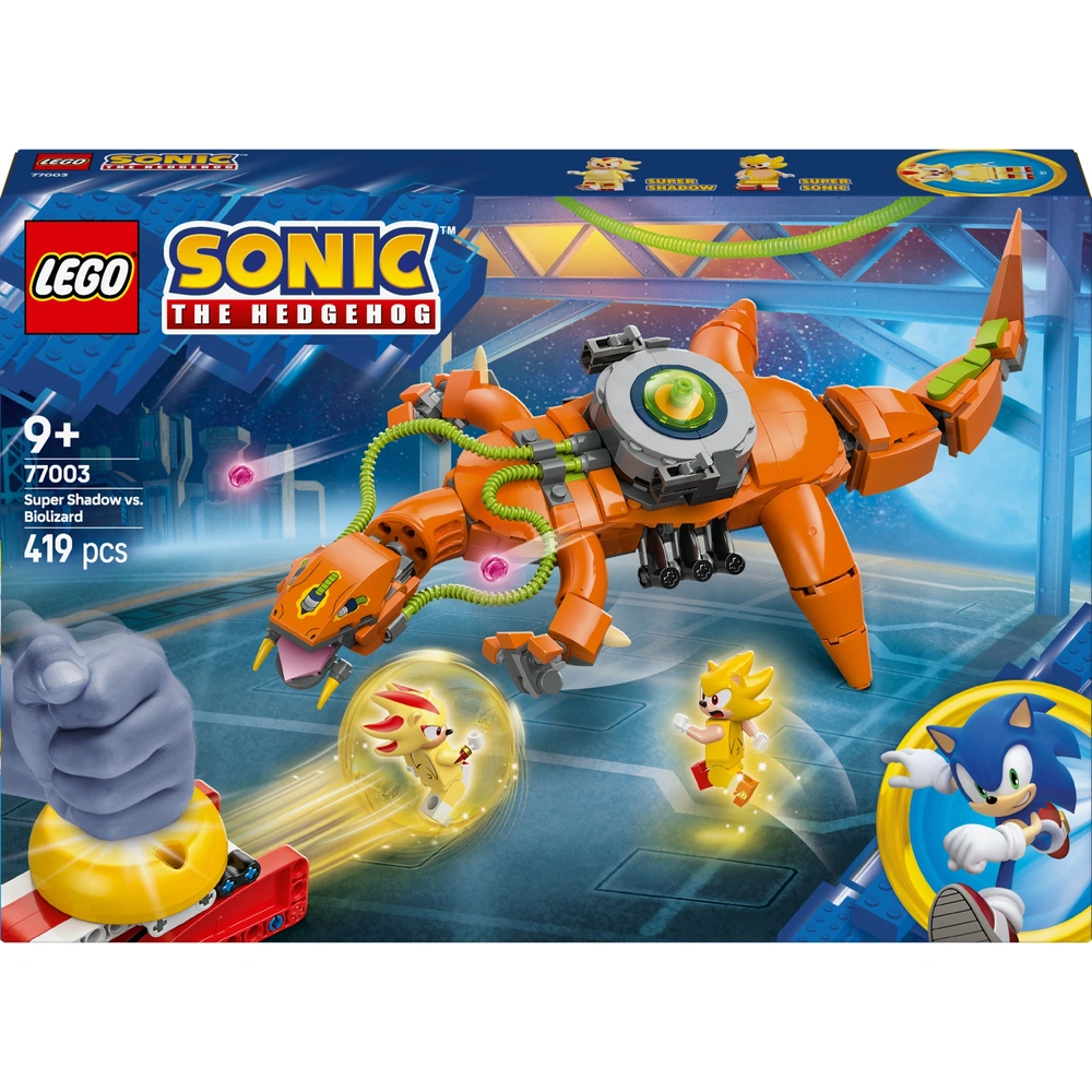 LEGO Sonic the Hedgehog 77003 Super Shadow Biolizard Set