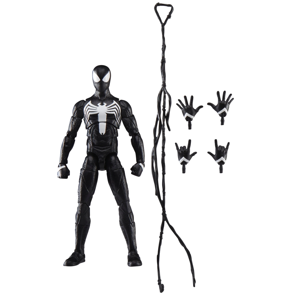 Hasbro Marvel Legends Series Gamerverse Peter Parker Black Suit Spider Man Action Figure
