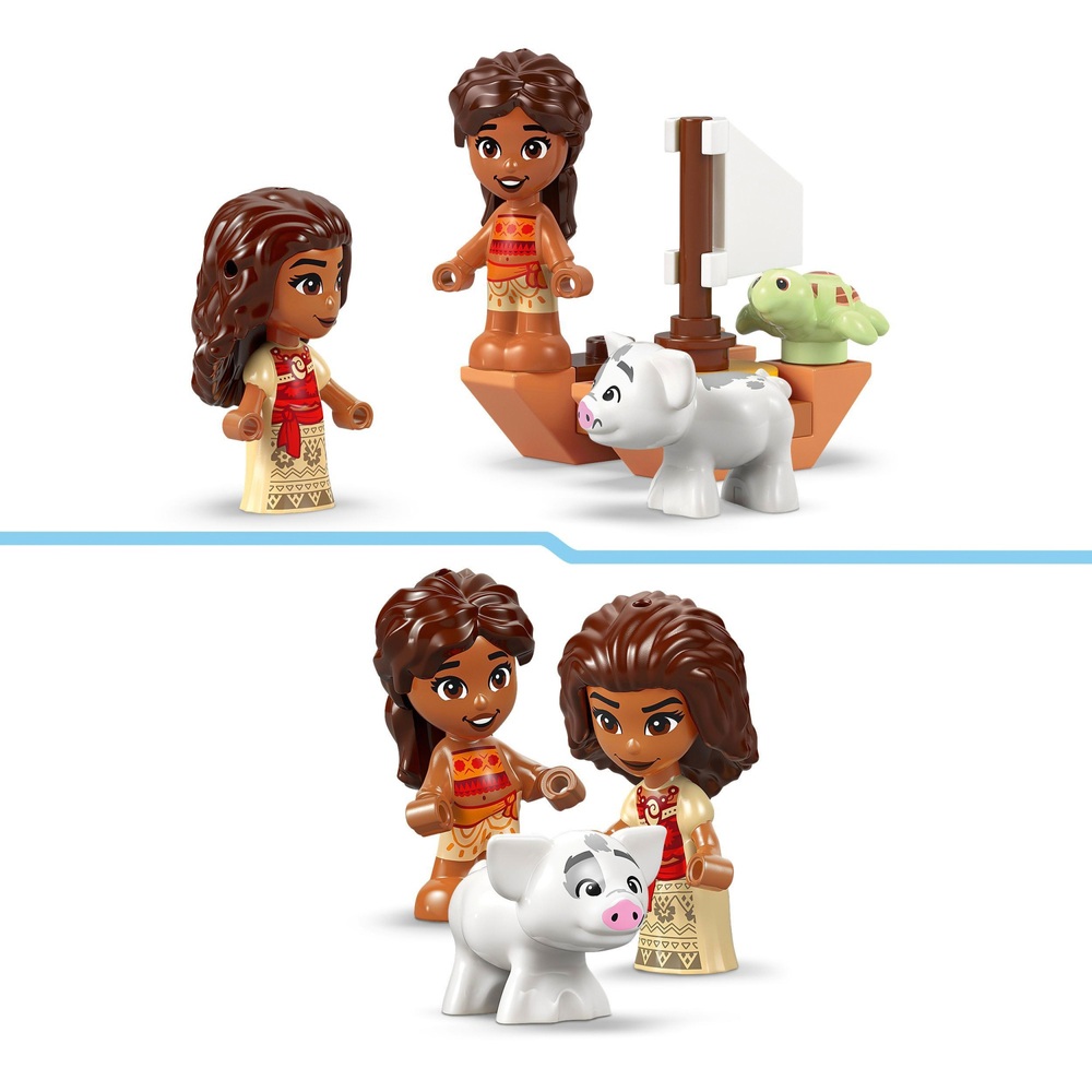 LEGO Disney Princess 43260 Moana Moana's Island Fun Set | Smyths Toys UK