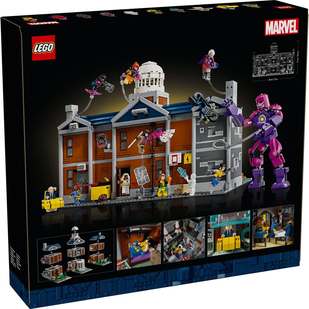 LEGO Marvel 76294 X-Men: The X-Mansion Set for Adults Smyths Toys UK