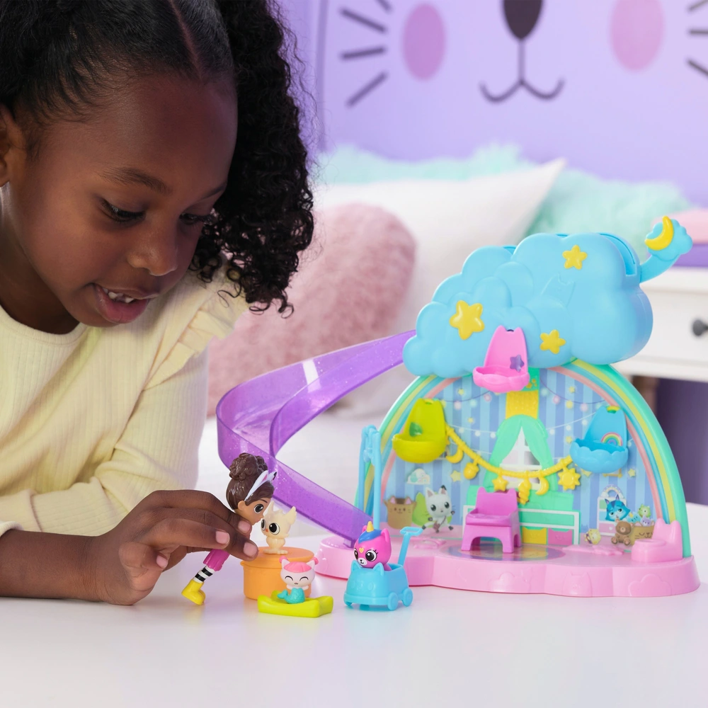 Gabby's Dollhouse Kitty Care Ear Purrfect Playroom Set Smyths