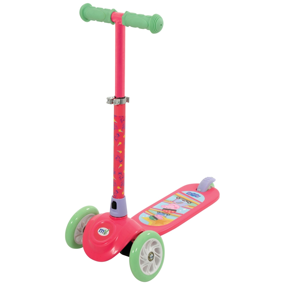 Peppa Pig Scooter 3 Wheel Twist N Turn Smyths Toys Ireland