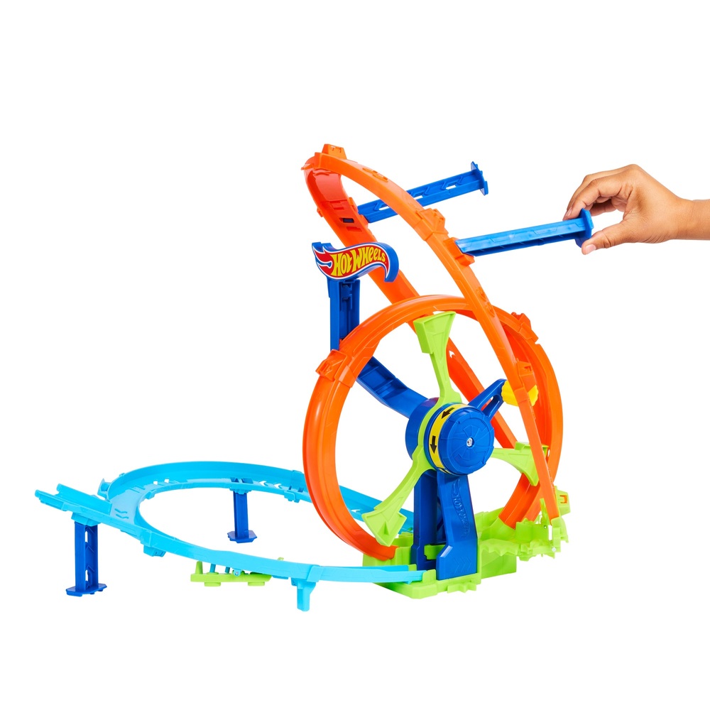 Hot Wheels Stunt Track Rapid Launch Loop Playset Smyths Toys UK