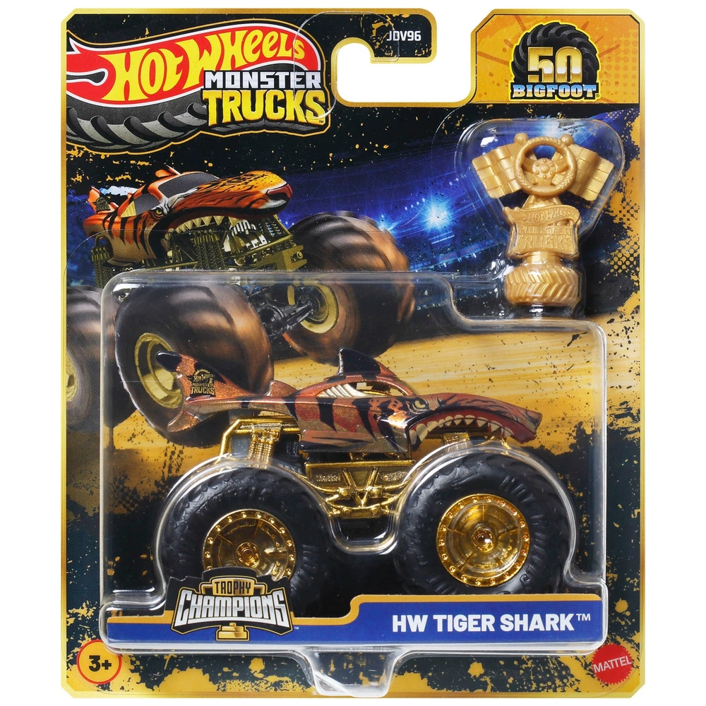 Hot Wheels Monster Trucks Trophy Champions 1:64 Diecast Car