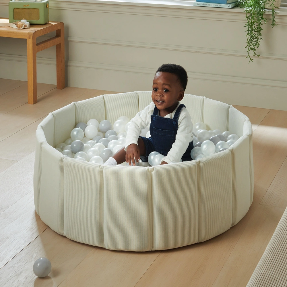 Play Factory Foam Ball Pit with 150 Balls Ivory Smyths Toys UK