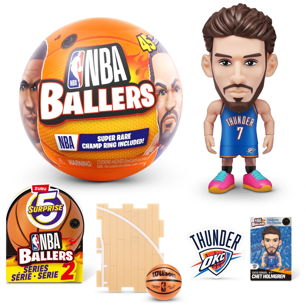 5 Surprise NBA Ballers Kugeln Serie 2 | Smyths Toys Schweiz