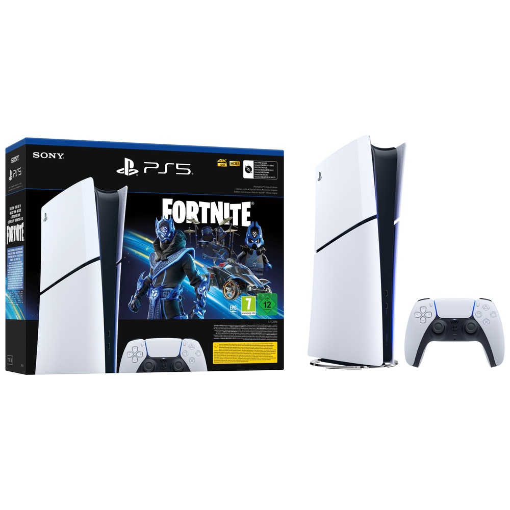 PS5 Konsole Fortnite Cobalt Star Bundle Digital Edition weiß ...