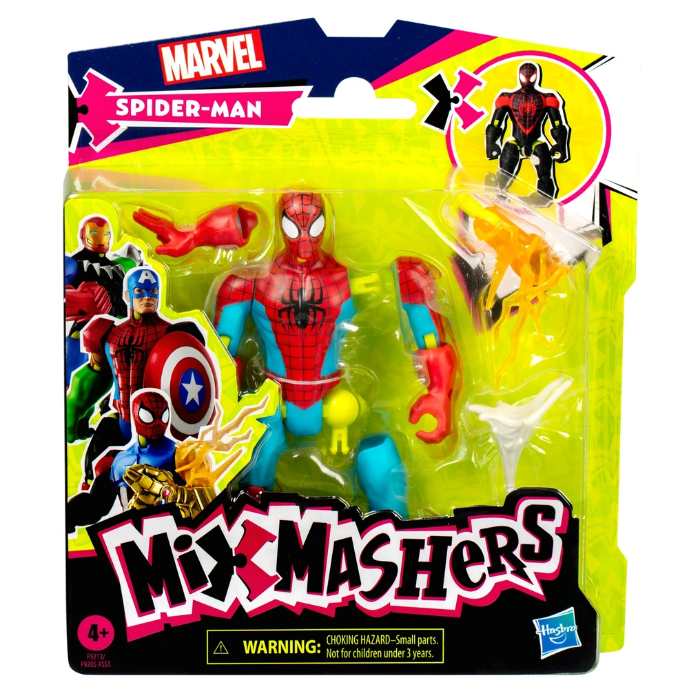 Marvel Mashers Iron Man Mashem MixMashers Marvel Spider-Man Action - Main Image