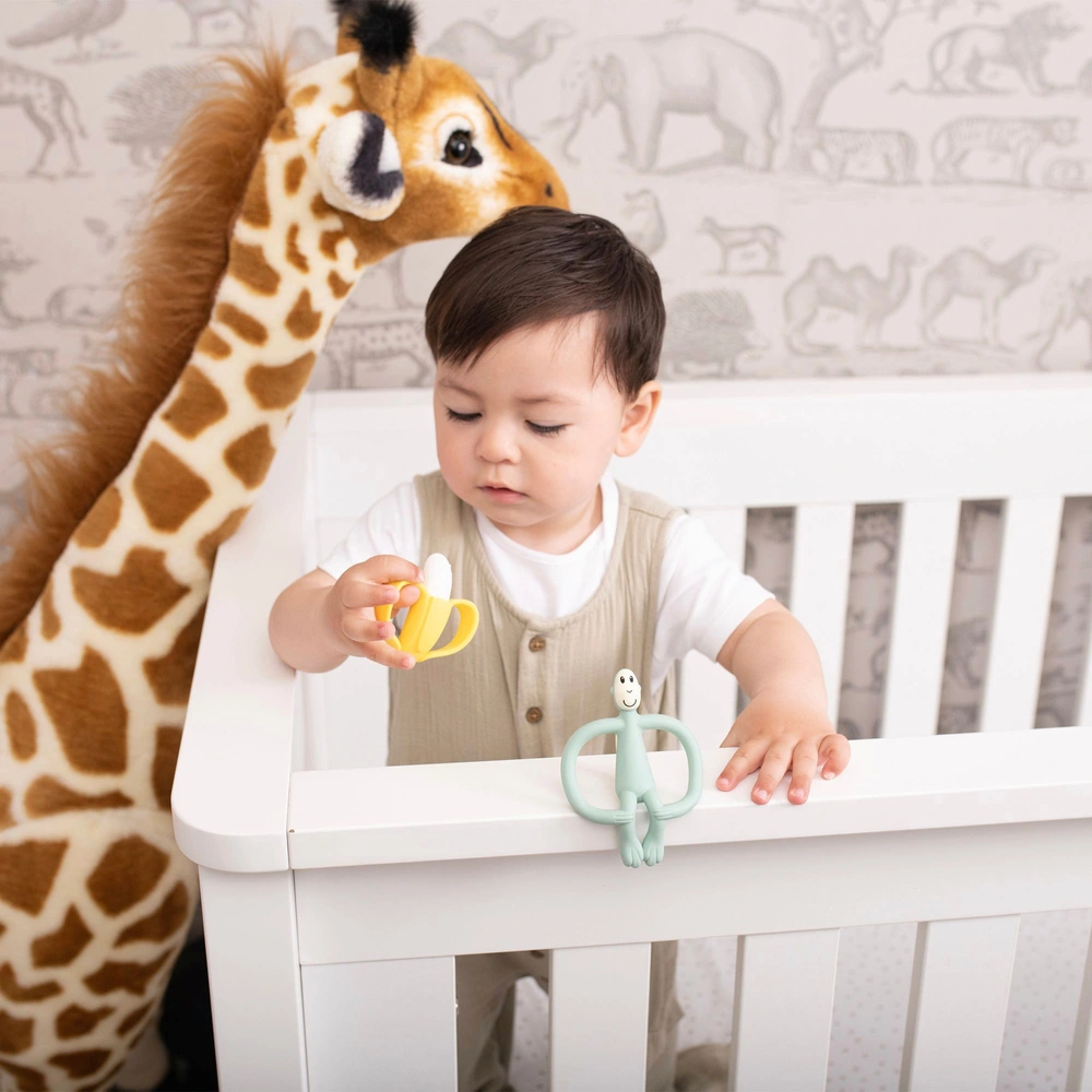 Matchstick Monkey Banana Soother Monkey Teether Gift Set