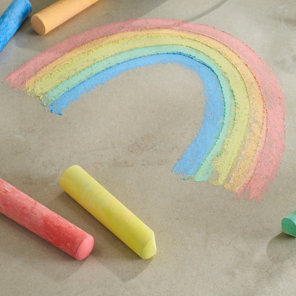 Craies de trottoir - - Pastels et craies