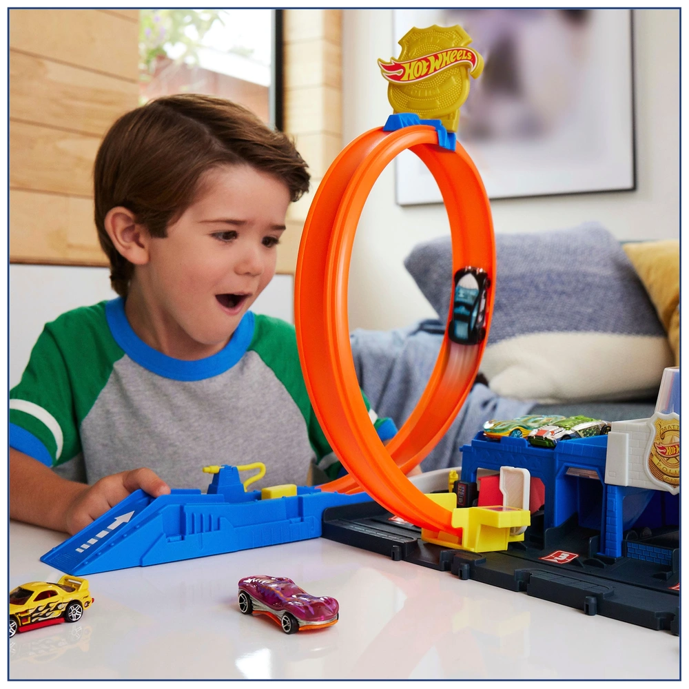 Hot Wheels Mega Baan Set - 12 Meter Racebaan met Auto