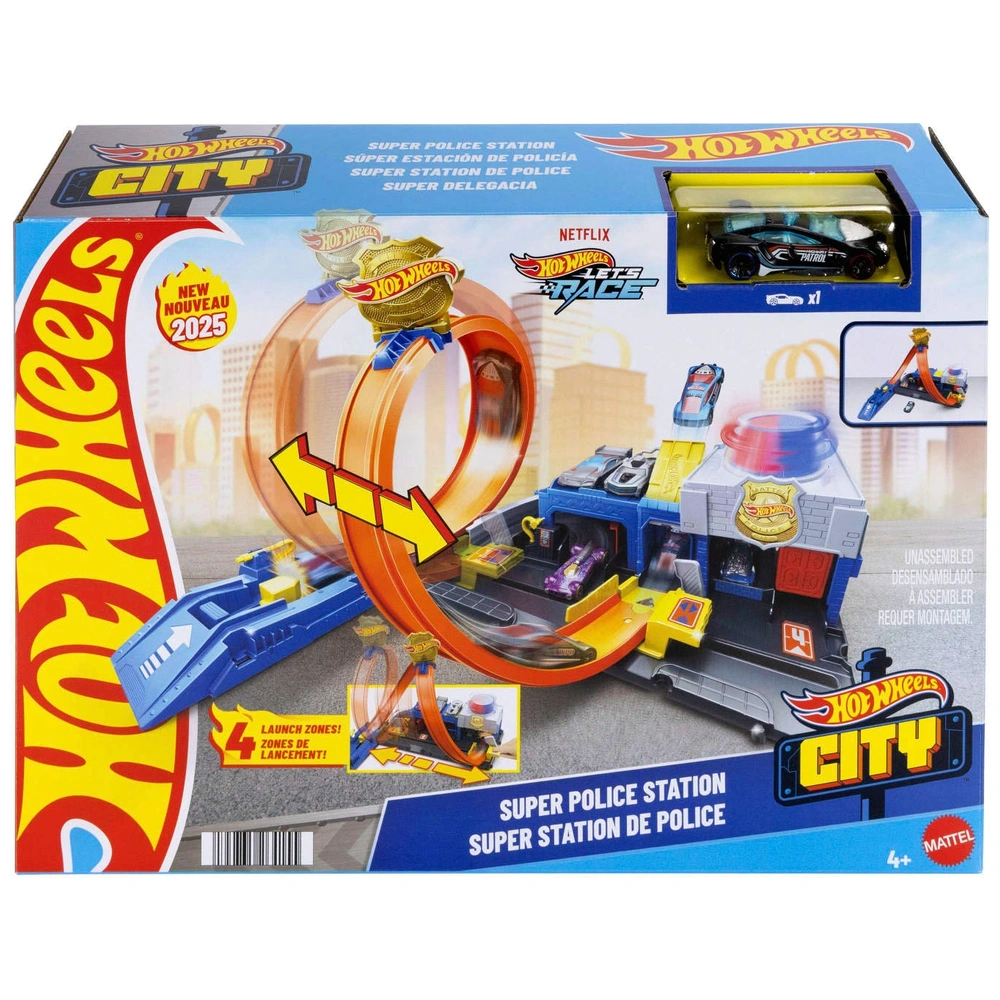 Hot Wheels City Centrum Speelset - Stadsparkeergarage
