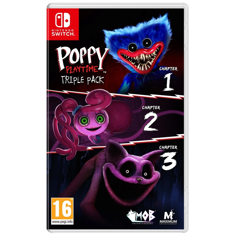 【ポピー】Nintendo Switch light Poppy Playtime Triple Pack Nintendo Switch | Smyths Toys UK