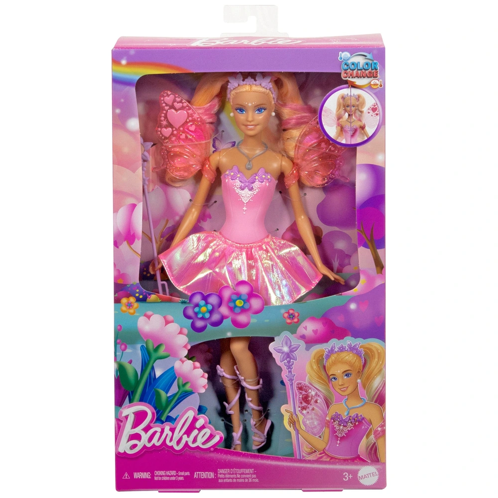 Barbie Colour Change Fairy Doll Smyths Toys UK