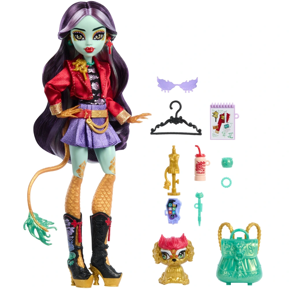 Monster High Fashion Doll Jinafire Long 29cm Smyths Toys UK