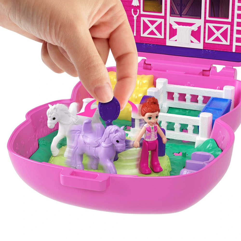 Polly Pocket Coffret Poney Rodéo Smyths Toys France