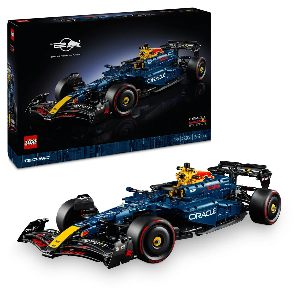 LEGO Technic 42206 Oracle Red Bull Racing RB20 F1 Car Set for Adults